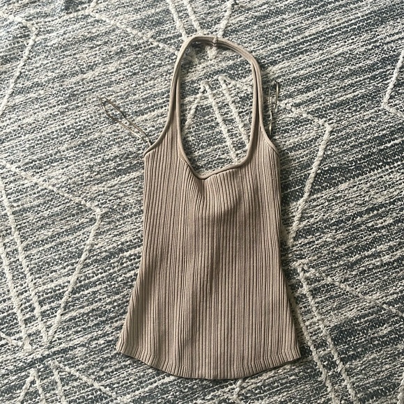 DISSH Eddison Moss Knit Halter - Picture 2 of 5